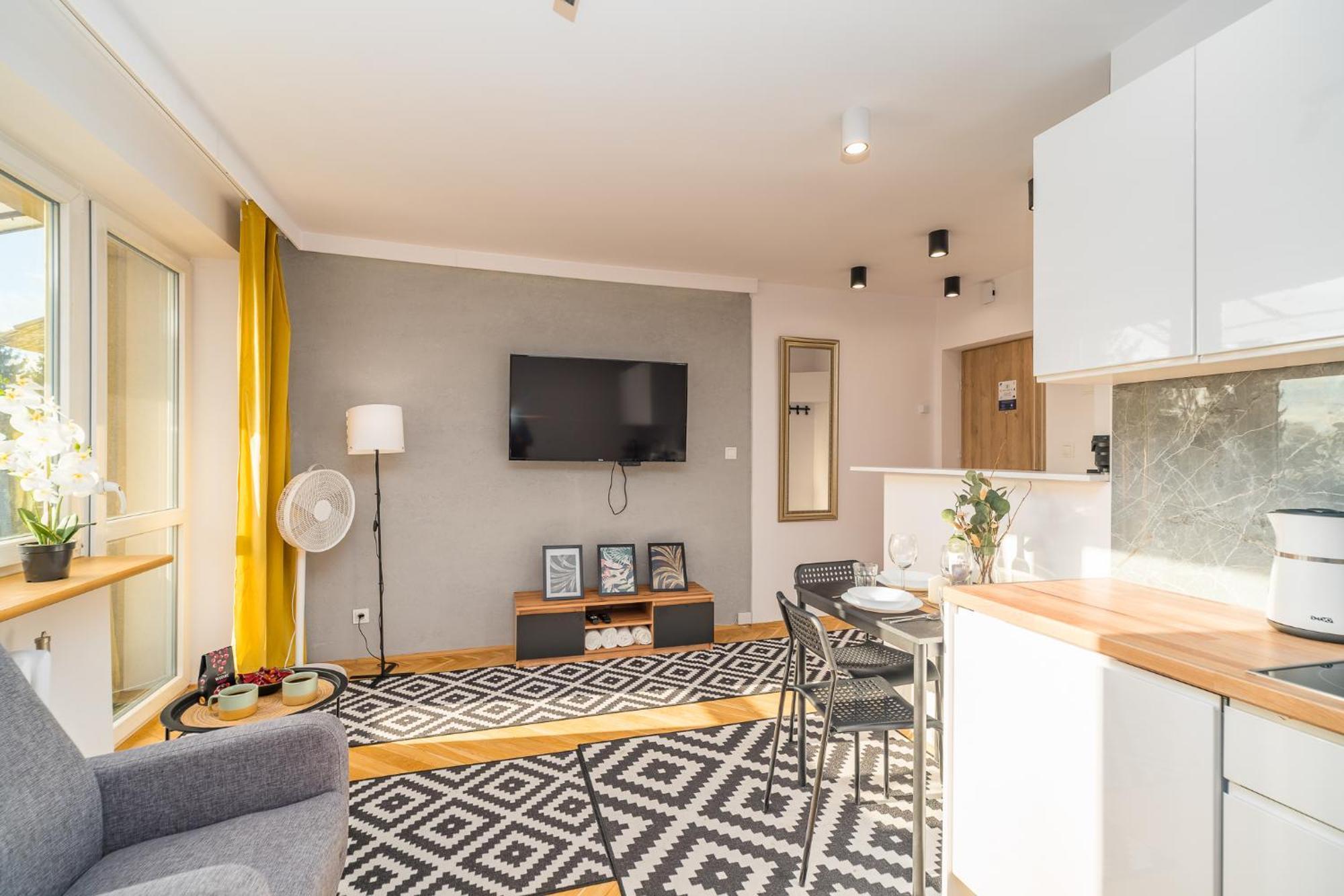 Kazimierz - Balcony, Location Apartment *