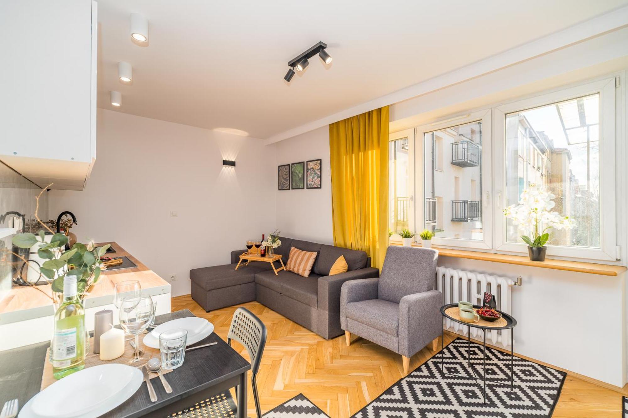 Kazimierz - Balcony, Location Apartment Krakau