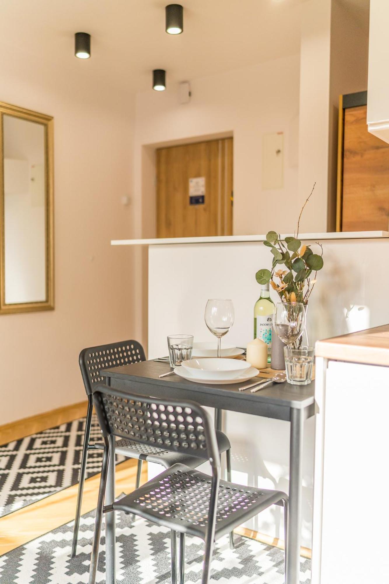 Apartment Kazimierz - Balcony, Location Krakau